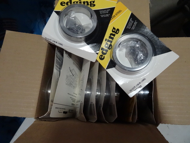 lot 202 image: NEW QTY 11 PrePunched BindingStrap Rolls  Stainless Steel