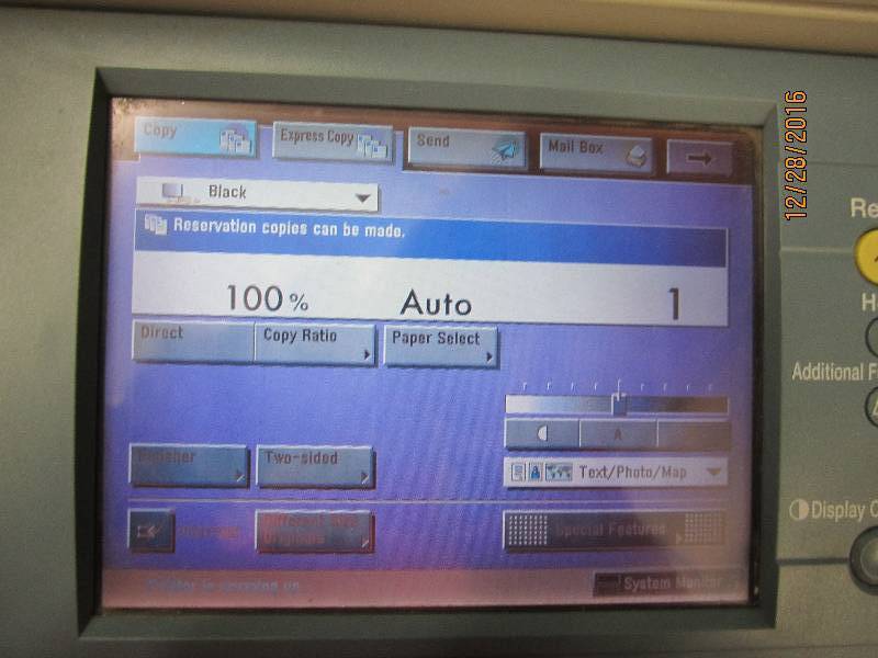 lot 1 image: Canon imagerunner C3170U copier,  t...