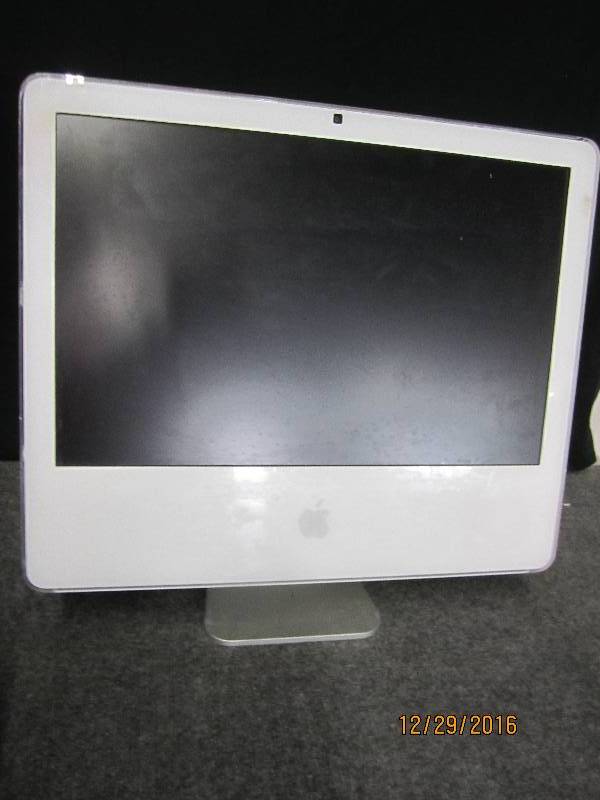lot 20 image: Apple I mac with web cam no cords s...