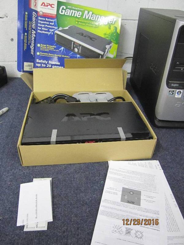 lot 49 image: Apc game manager garenteed lighting...