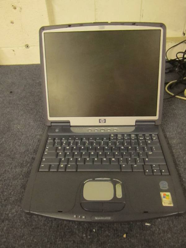lot 77 image: Hp pavillion not tested needs cord...