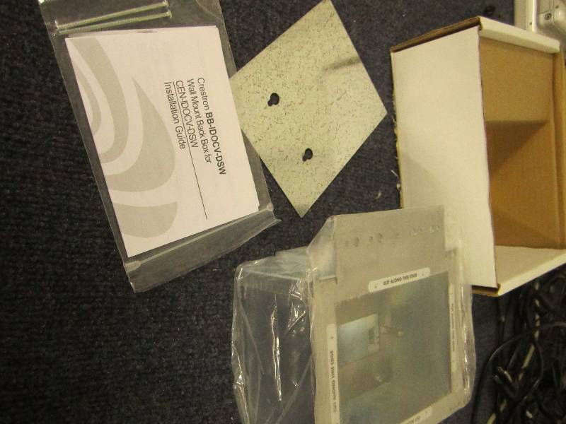 lot 180 image: Wall mount back box BB-IDOCV-DSW ne...