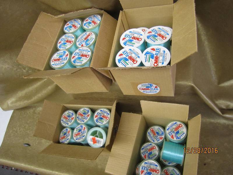4 boxes of Shakespear fishing line...