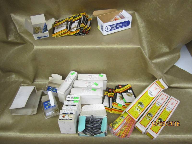 Lot of fishing tackle...