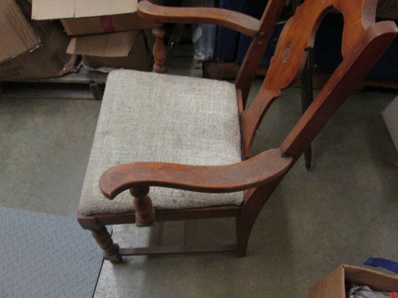 Vintage Upholstered Chair...