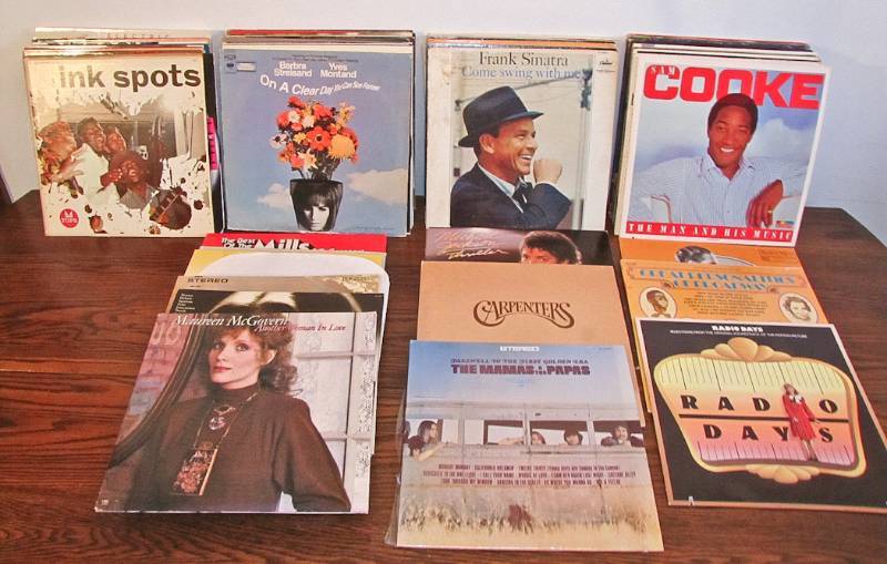 lot 57 image: Record album collection