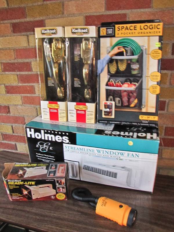 lot 92 image: home improvement items and tools