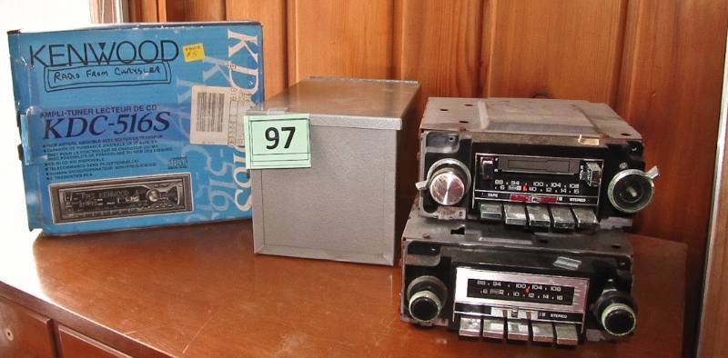 lot 97 image: car stero lot