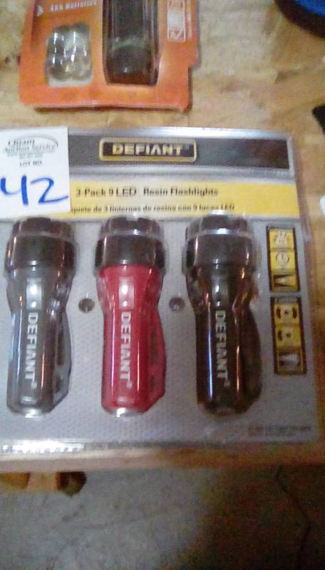 3 Defiant Flash lights