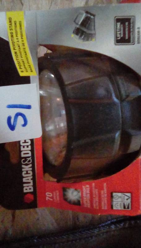 Black and decker flashlight