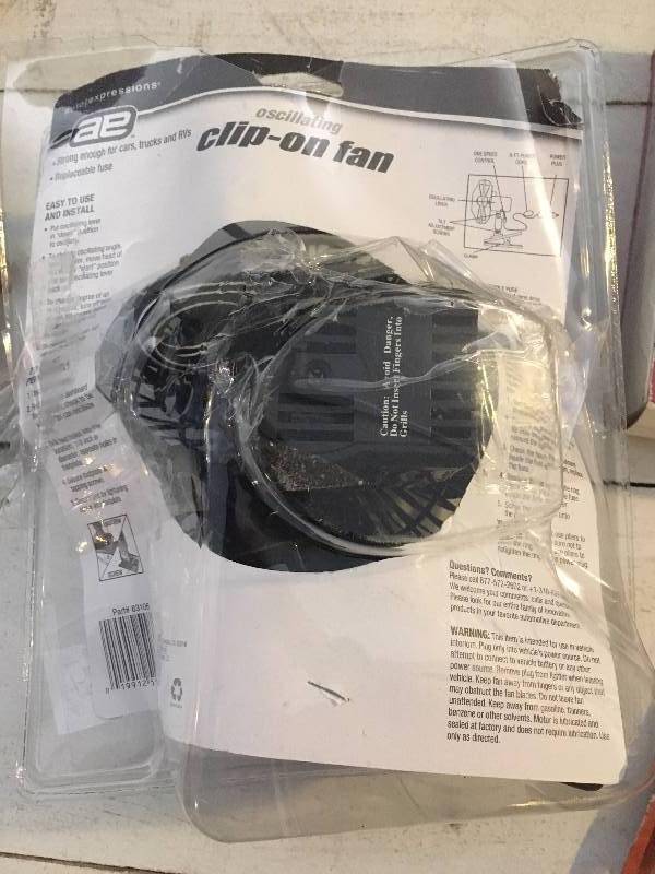 Clip on fan
