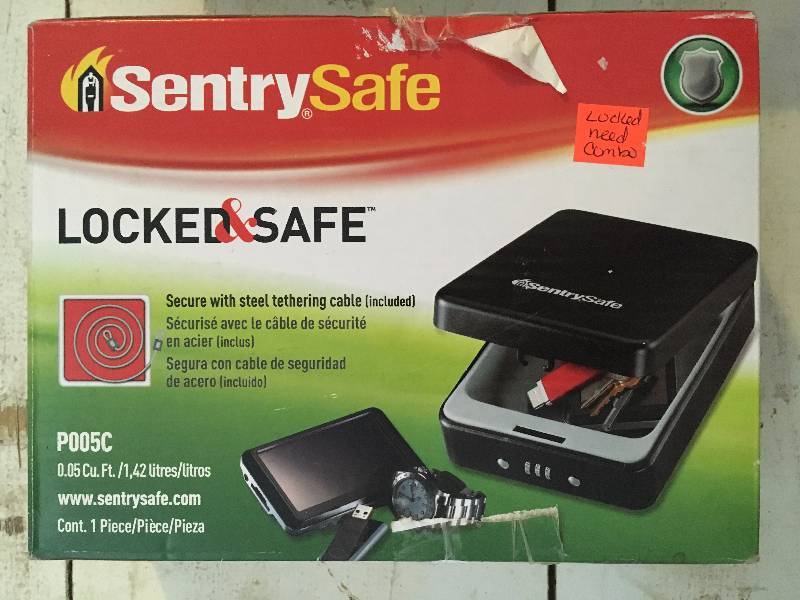 Locked and safe combo box