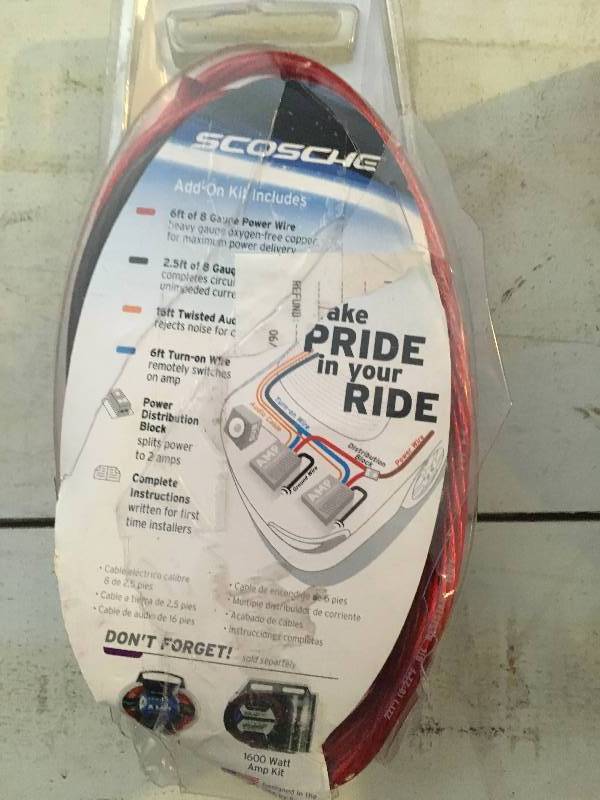 Scosche Dual Amp audio cable