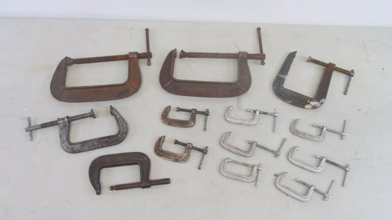 Lot of Vintage clamps