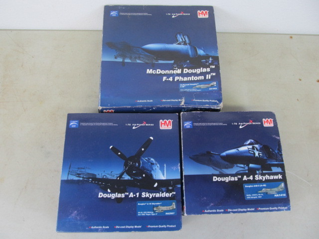 3 Hobby Master 172 Scale Douglas Fighter Planes