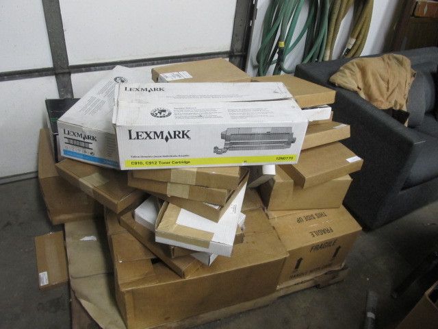 HUGE Lot Unopened Cases of Printer InkToner etc #2