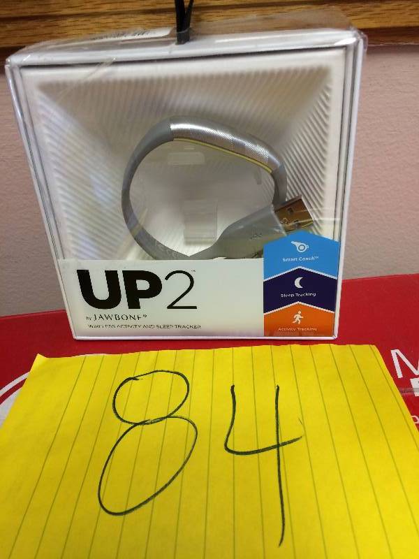 lot 84 image: UP2 Jawbone wireless activity and sleep tracker