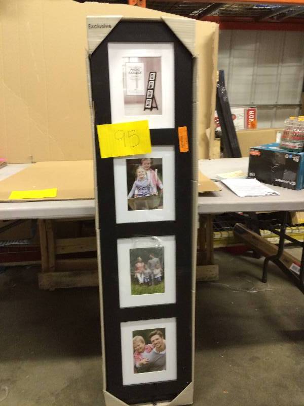 lot 95 image: Photo Collage Easel - missing glass on first picture