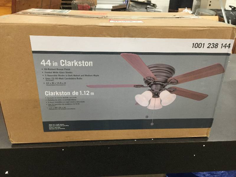 lot 116 image: Clarkston 44 in Oil Rubbed Bronze Finish New