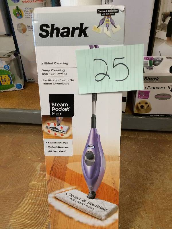 lot 25 image: Shark Steam Pocket Mop