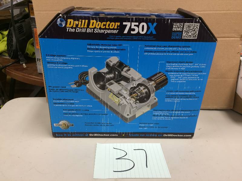 lot 37 image: Drill Doctor 750X Never used
