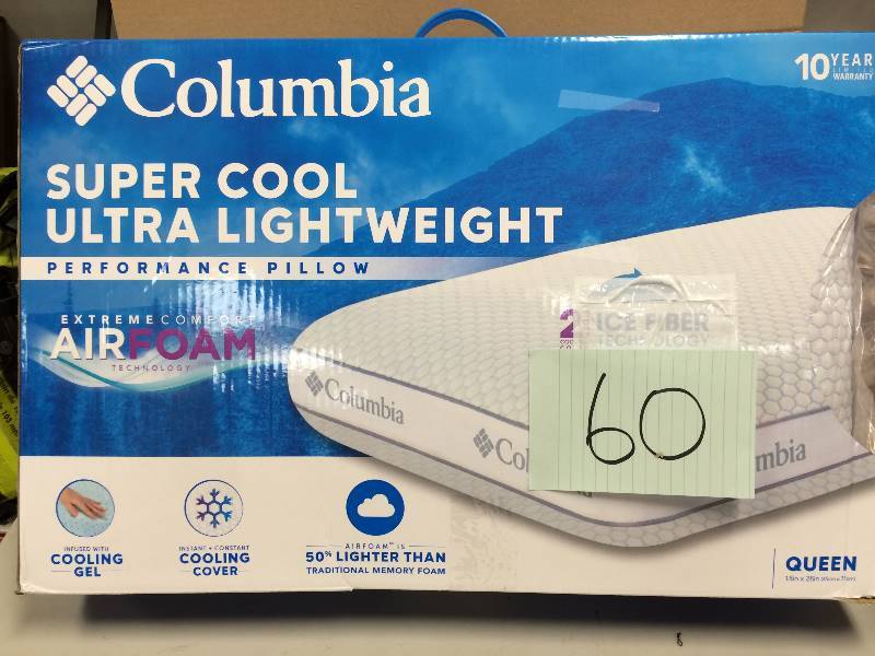 Columbia super cool shop airfoam performance pillow