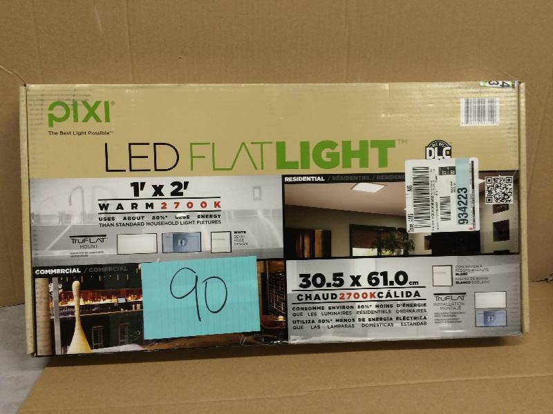 lot 90 image: PIXI LED 1x2  Flatlight New