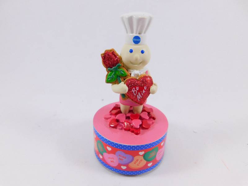 lot 55 image: Pillsbury Doughboy Music Box Figurine