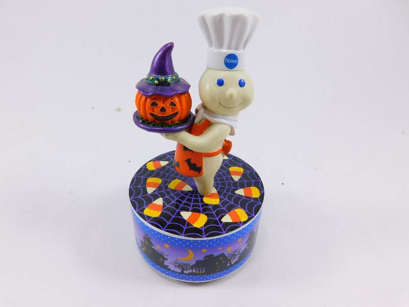 lot 58 image: Pillsbury Doughboy Music Box Figurine