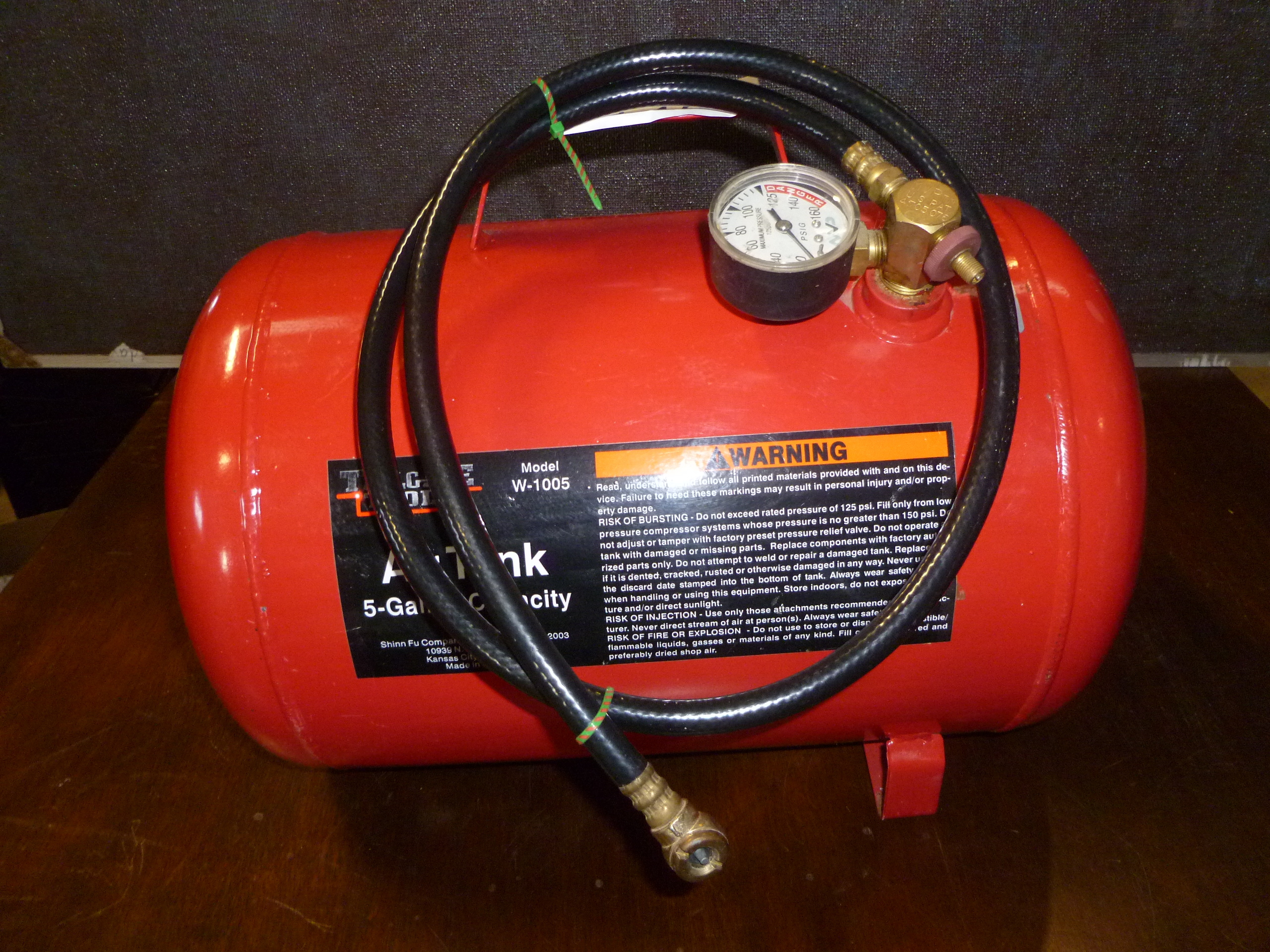 5 Gallon Portable Air Tank