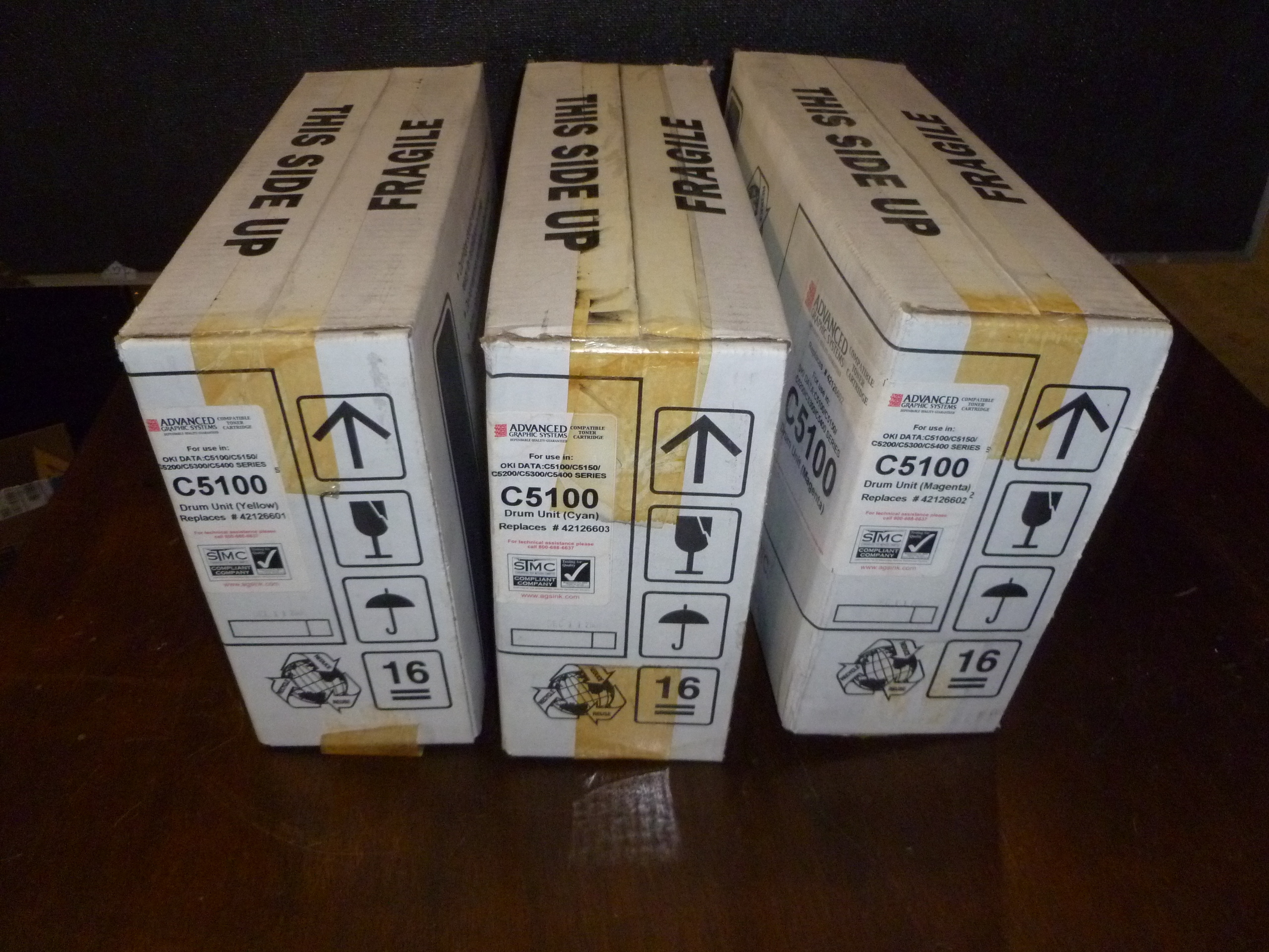 C5100 Toner Ink Drum Units