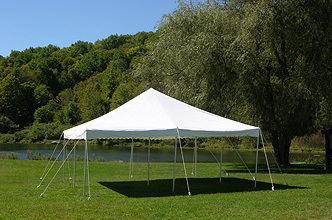 20x20 Tent Canopy & Poles