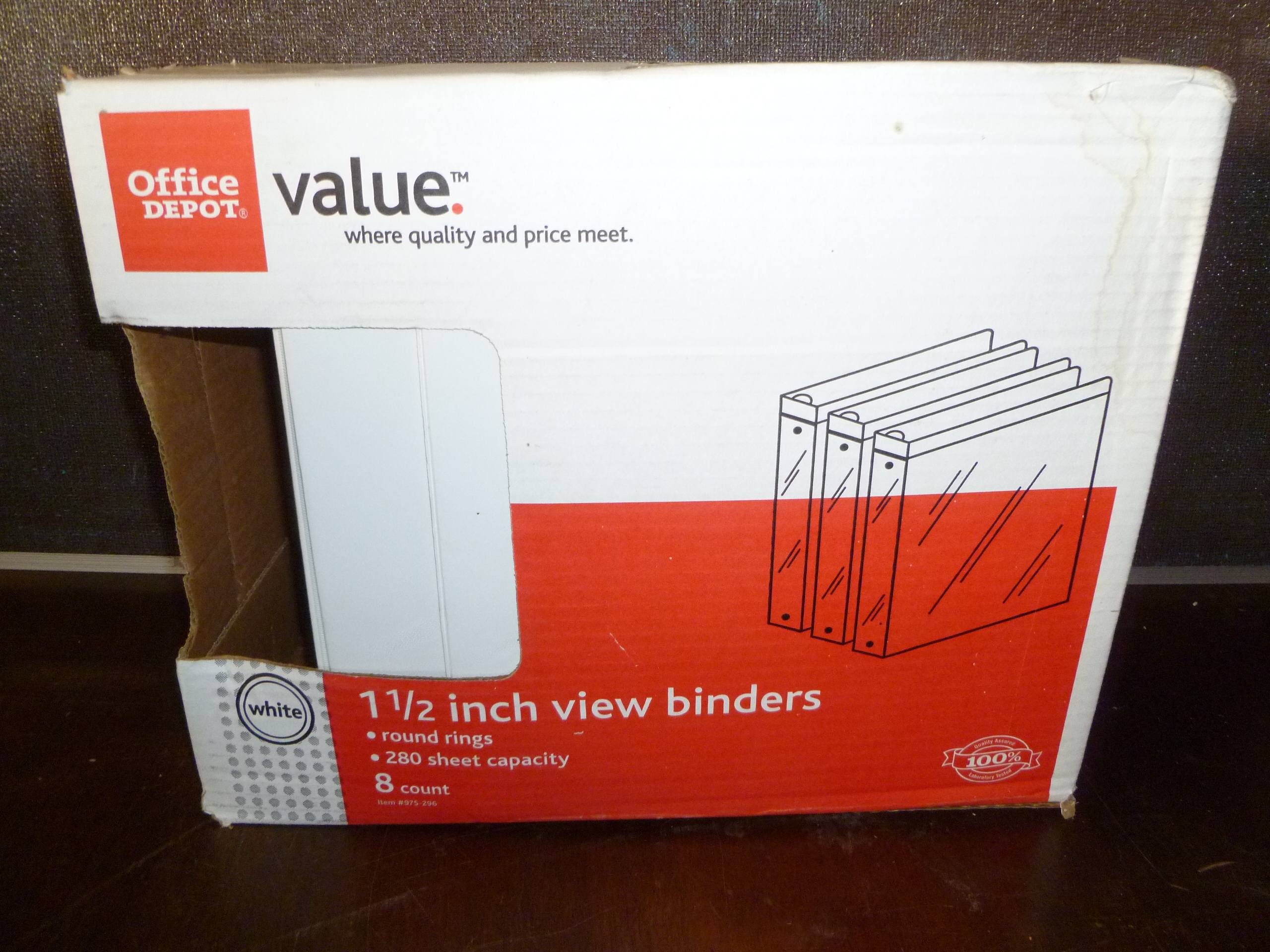 Box of NEW View Binders