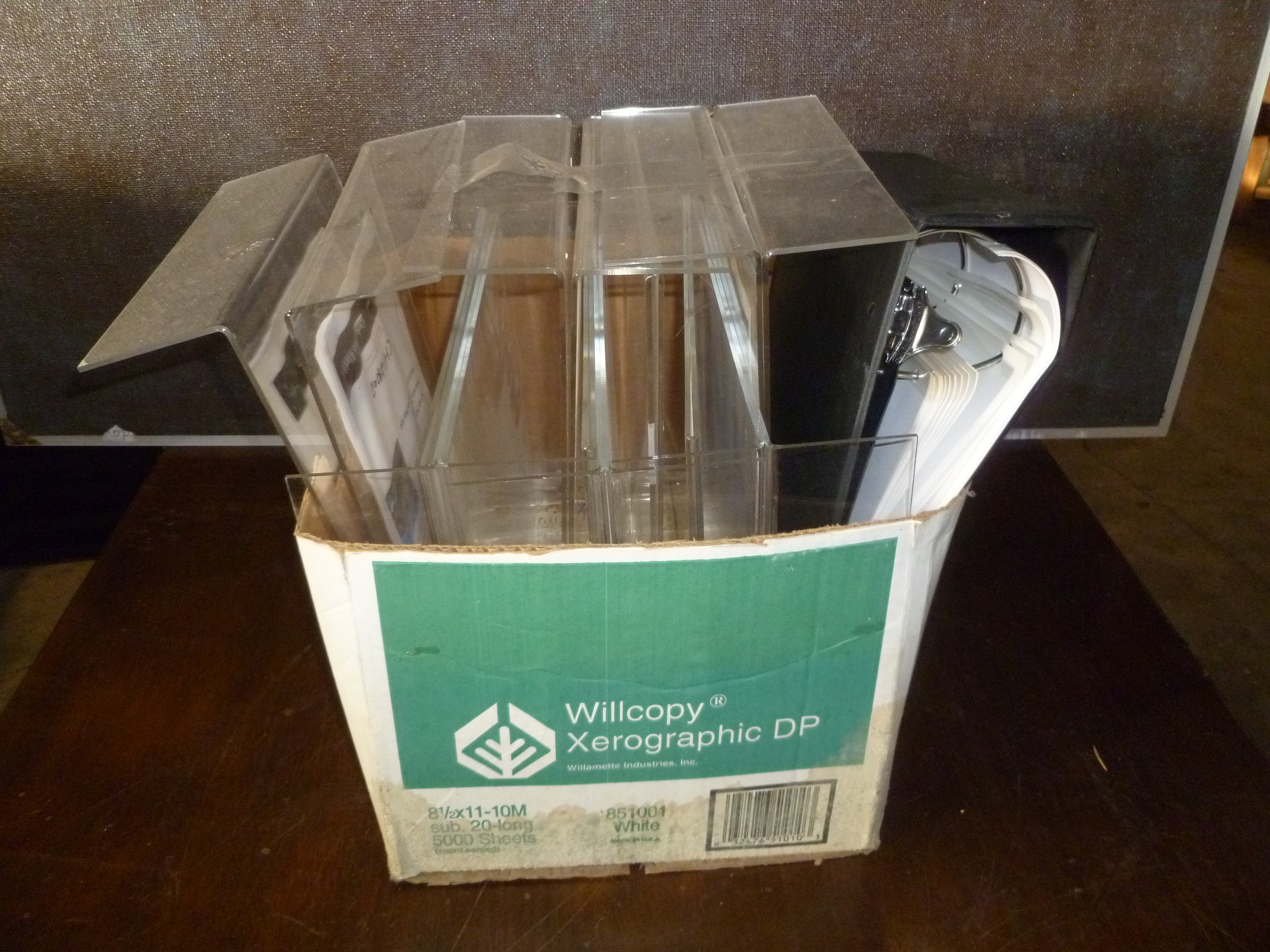 Acrylic Counter Sign Display Holders