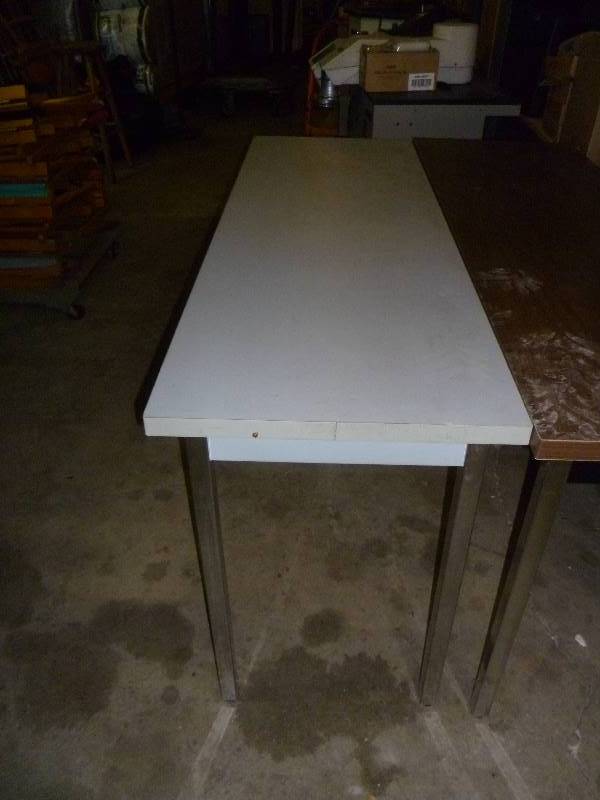Office Work Table Gray