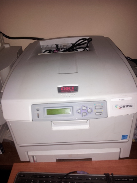 Oki 6100 Color Laser Printer