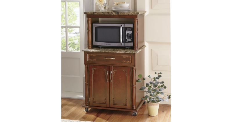 lot 24 image: Canova Microwave Cart open box Reta...