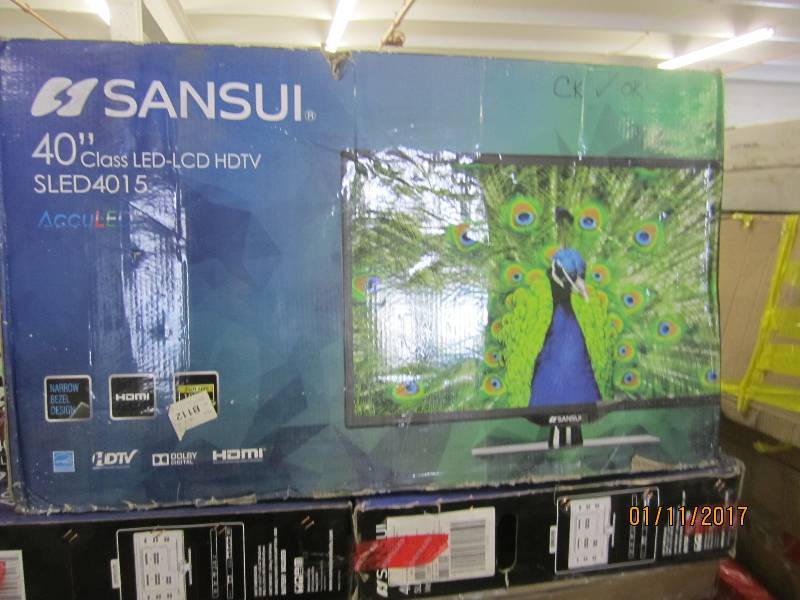lot 49 image: 40 inch LED HDTV by Sansui SLED4015...