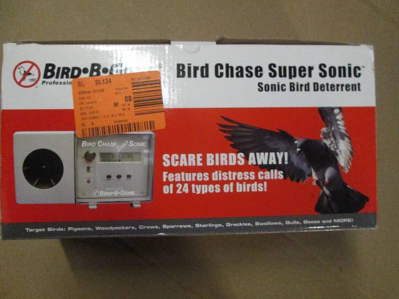 lot 6 image: BIRD-B-GONE  professional bird chas...