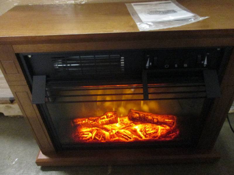 lot 23 image: hampton bay infrared electric firep...