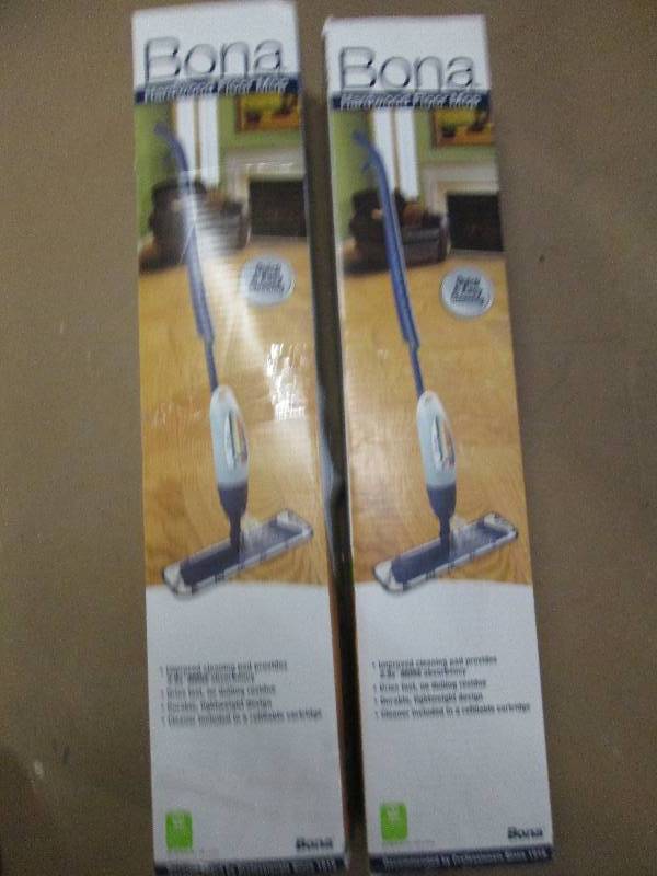 lot 56 image: 2 Bona hardwood floor mops ...