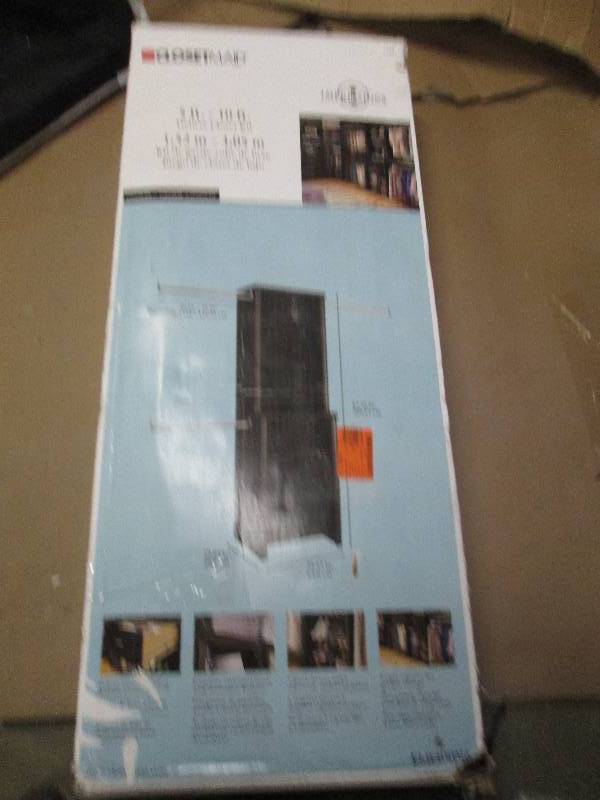 lot 57 image: closet maid 5ft to 10 ft deluxe clo...