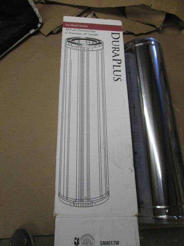 lot 60 image: all-fuel wood stoves chimney pipe f...