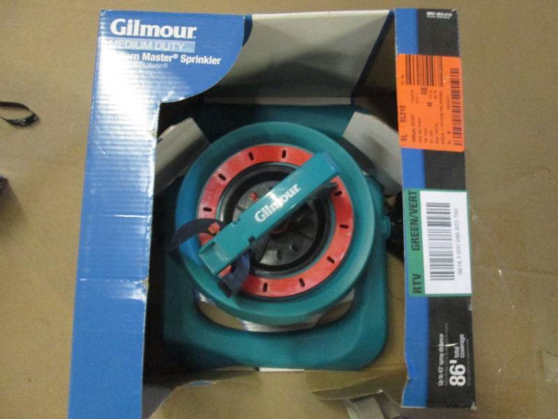 lot 76 image: sprinkler lot 1 gilmour medium duty...