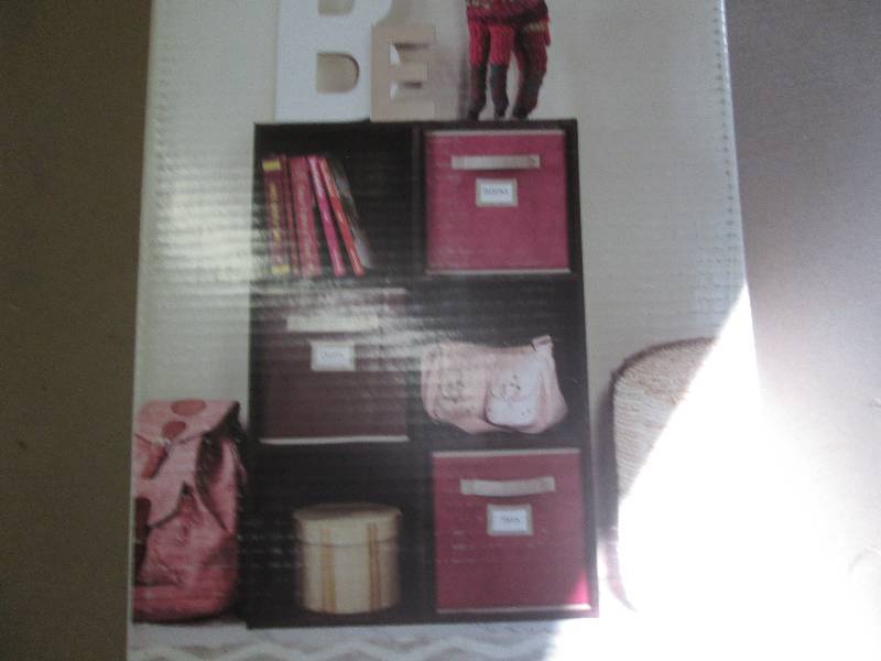 lot 91 image: closetmaid 6-cube organizer new nev...