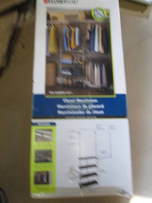 lot 92 image: closetmaid closet maximizer fits cl...
