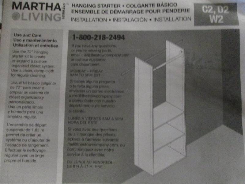 lot 99 image: 2 martha living hanging starter  ki...