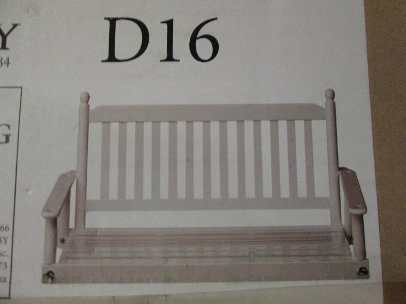 lot 111 image: Hinkle chair company 4 foot white p...