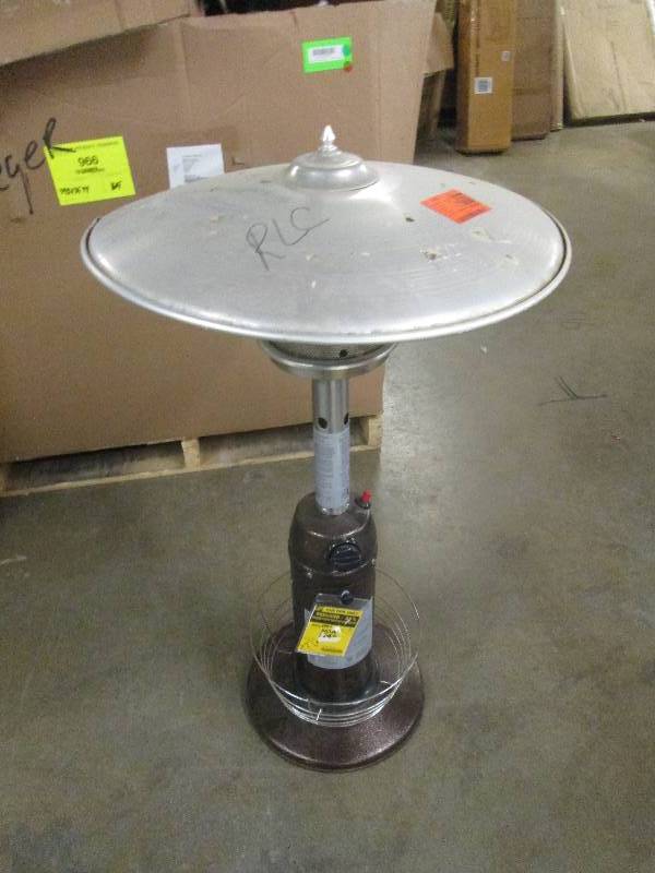 lot 135 image: 87 stainless steel patio heater he...
