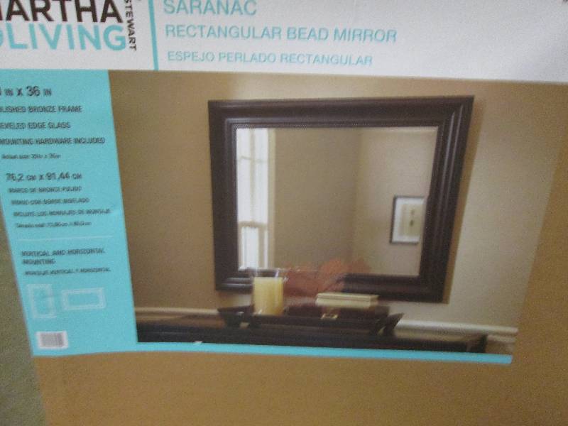 lot 169 image: Martha stewart living 30 x 36 sar...